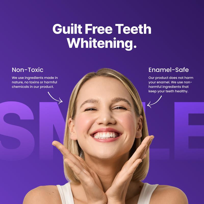 Glosmile™ Purple Teeth Whitening Strips